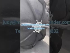 Masa pakai yang lebih lama Yokohama Type Pneumatic Marine Fenders 50kPa / 80kPa