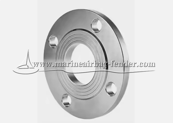 kualitas  Stainless Steel Threaded Pipe Flange Corrosion Resistant For Piping Systems pabrik