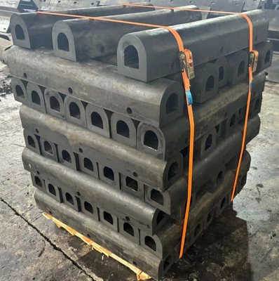 Fender Karet Laut Hitam Tipe D Disesuaikan untuk Kapal dan Pelabuhan