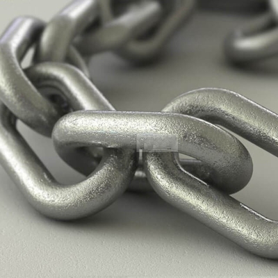 High Strength Hot Dip Galvanized Mooring Chain untuk Industri Kelautan / Offshore