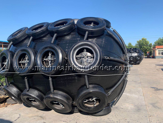 Fender Karet Pneumatik Yokohama Fender Pelabuhan Laut yang Disesuaikan