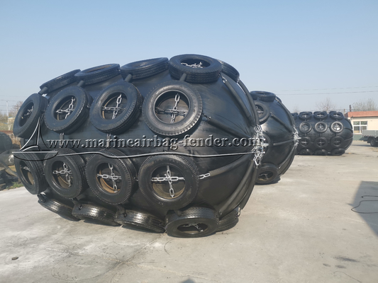 Fender Karet Pneumatik Terapung 50kPa 80kPa Mudah Dipasang