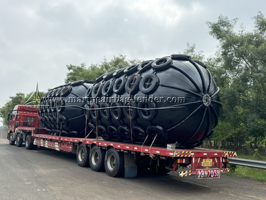 Fender Karet Pneumatik Terapung 50kPa 80kPa Mudah Dipasang