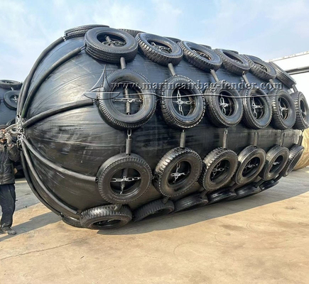 Menolak Penuaan Airbag Laut Fender, Marine Floating Fender untuk Kapal ke Kapal