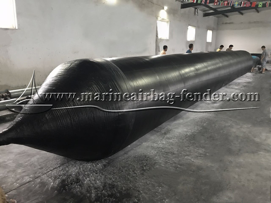 Ukuran Airbag Laut Disesuaikan Anti Tearing Airbag Karet Inflatable Hitam