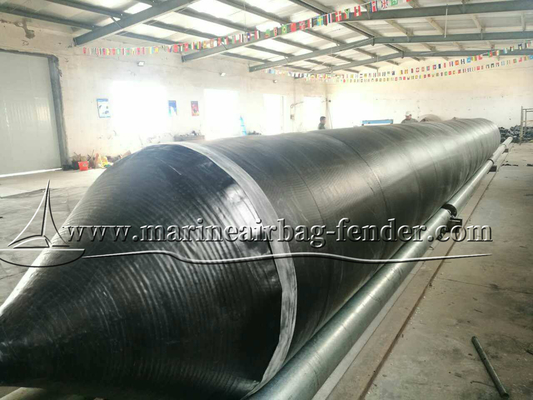 Balon Karet Inflatable Disesuaikan, Airbag Karet Laut Untuk Peluncuran Kapal Cepat