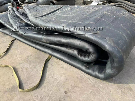 Balon Karet Inflatable Disesuaikan, Airbag Karet Laut Untuk Peluncuran Kapal Cepat