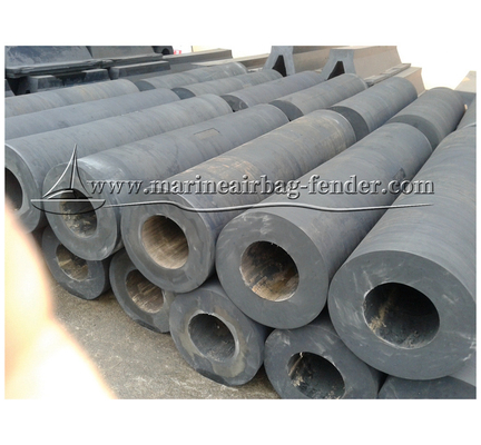 Custom Boat Rubber Fender Cylindrical Marine Fenders Umur panjang