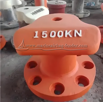 Corrosion Resistant Steel Dock Bollard Dengan Permukaan Dicat