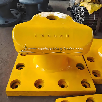 Corrosion Resistant Steel Dock Bollard Dengan Permukaan Dicat