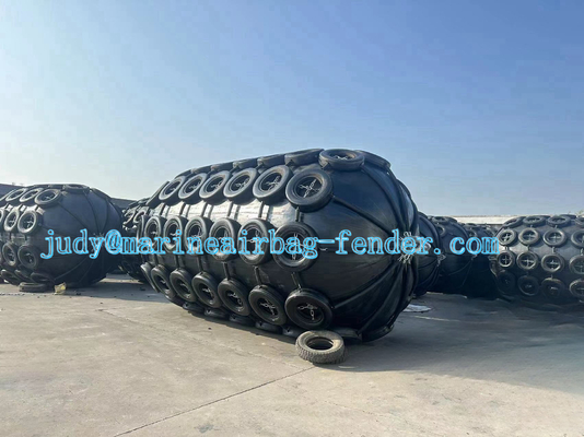 Fender Karet Inflatable Tensile Tinggi Laut Untuk Aplikasi Offshore Mudah Bekerja